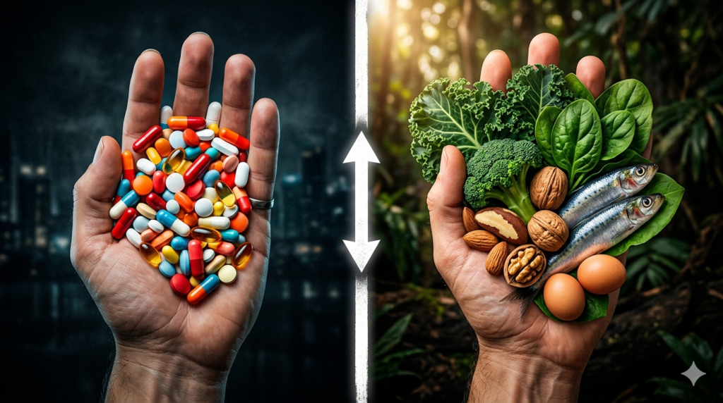 O Ciclo Silencioso — Como Seus Remédios Podem Estar Roubando os Nutrientes que Você Precisa banner005 remedios ciclo silencioso