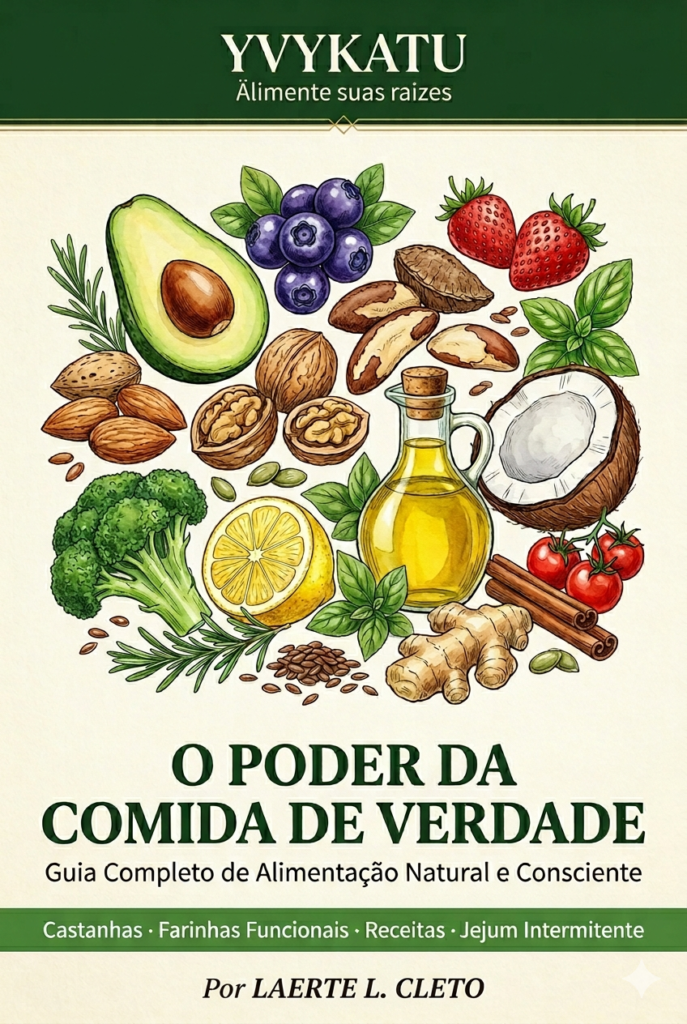 O Poder da Comida de Verdade — Guia Completo de Alimentação Natural e Consciente capa ebook yvykatu nova